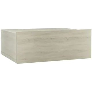 vidaXL Hängender Nachttisch Sonoma-Eiche 40x30x15 cm Holzwerkstoff