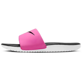 Nike Kawa Slides Badelatschen Jungen 600 - laser fuchsia/black-white 28