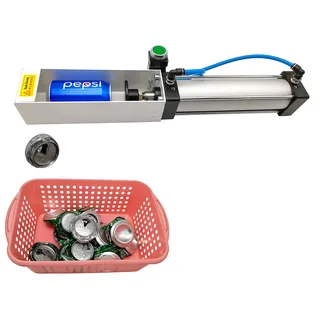 Aluminium-Dosenpresse, strapazierfähig, pneumatischer Zylinder, Soda-Bier, Dosenpresse, umweltfreundliches Recycling-Werkzeug