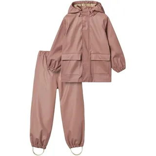 Wheat Regenwear Ola Set Mädchen GRS recycelt Wasserdicht Winddicht, Dusty Lilac, 116/6y - 116