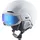 51-55 cm white matt/blue