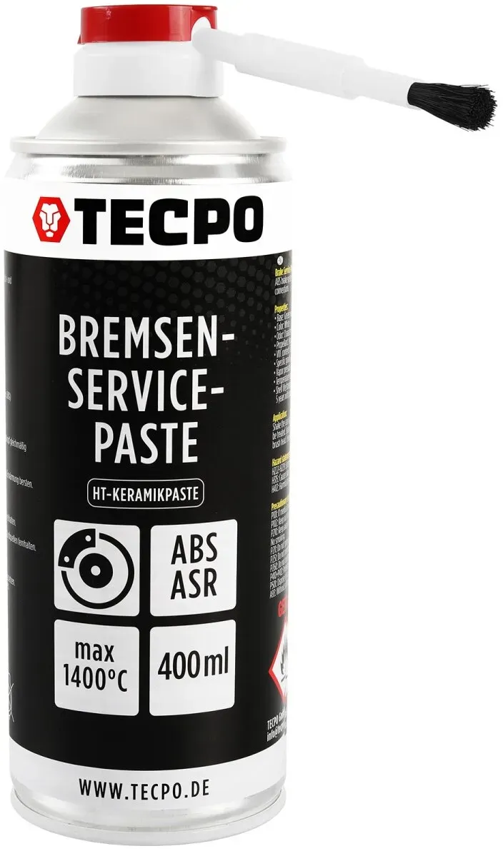 TECPO Bremsen-Servicepaste Schmierfett Bremsenpaste 400 ml
