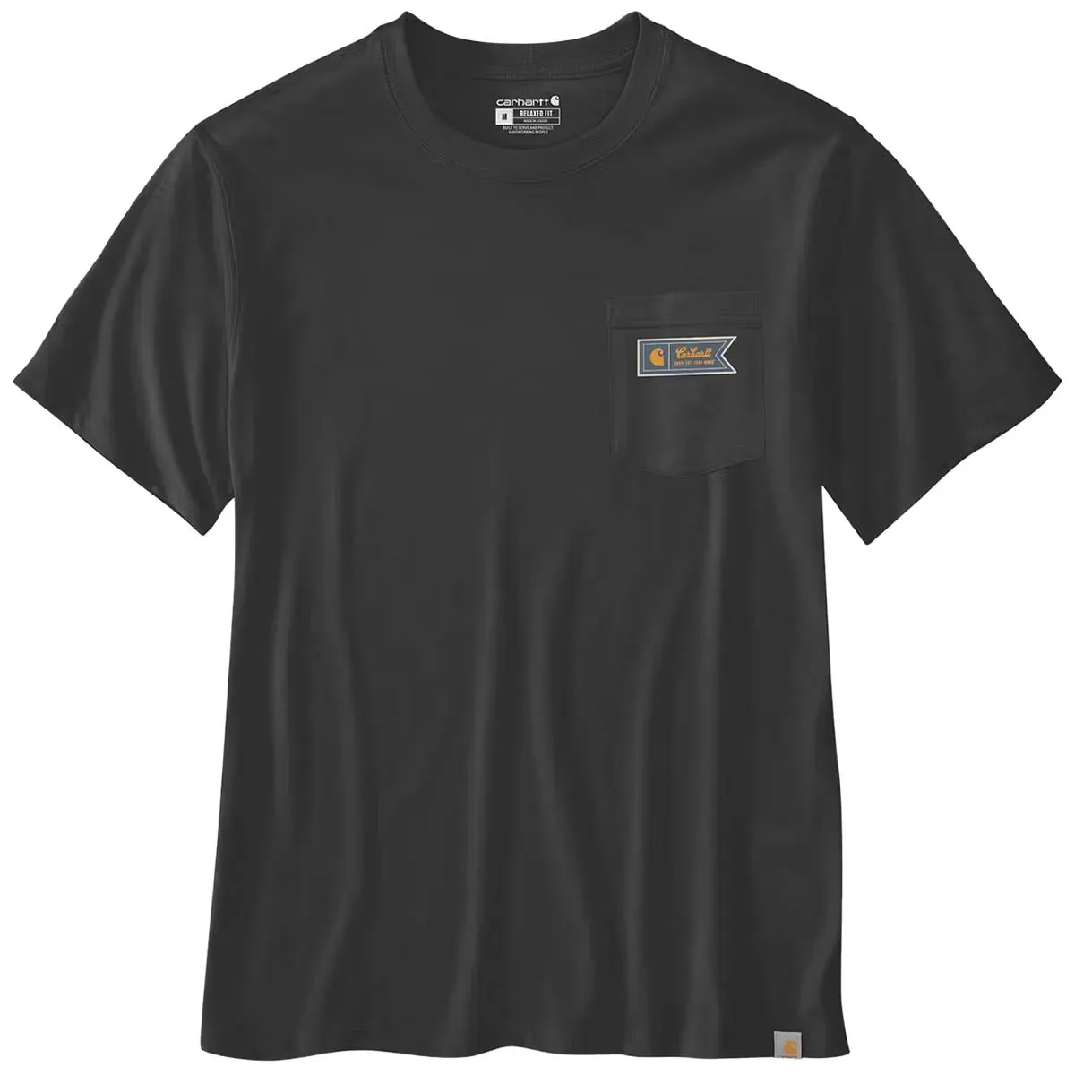 Carhartt T-Shirt mit Brusttasche und kleinem Logo