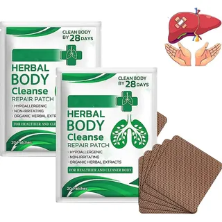EXQST Bio-Kräuter-Lungenreinigungspflaster. Kräuter-Lungenreinigungs-Reparaturpflaster. Kraftvolle Lungenunterstützung, Reinigung und Kräuter-Lungengesundheitspflaster für die Atemwege