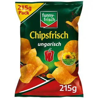 funny-frisch Chipsfrisch ungarisch, 215 g