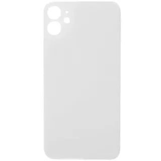 Genérico Akkudeckel für Apple iPhone 11, Rückseite aus Glas, Weiß
