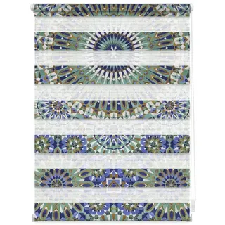 80 x 150 cm orientalisches muster/blau grün