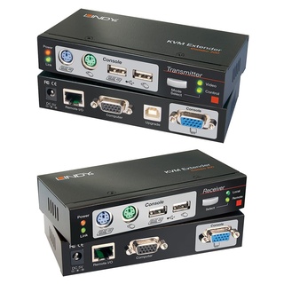 Lindy KVM Extender Combo 300 KVM Extender über Netzwerkkabel RJ45 300m