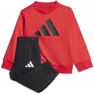 adidas Unisex Baby ESSENTIALS BIG LOGOJOGGER, pure ruby/black, 3-6 Months