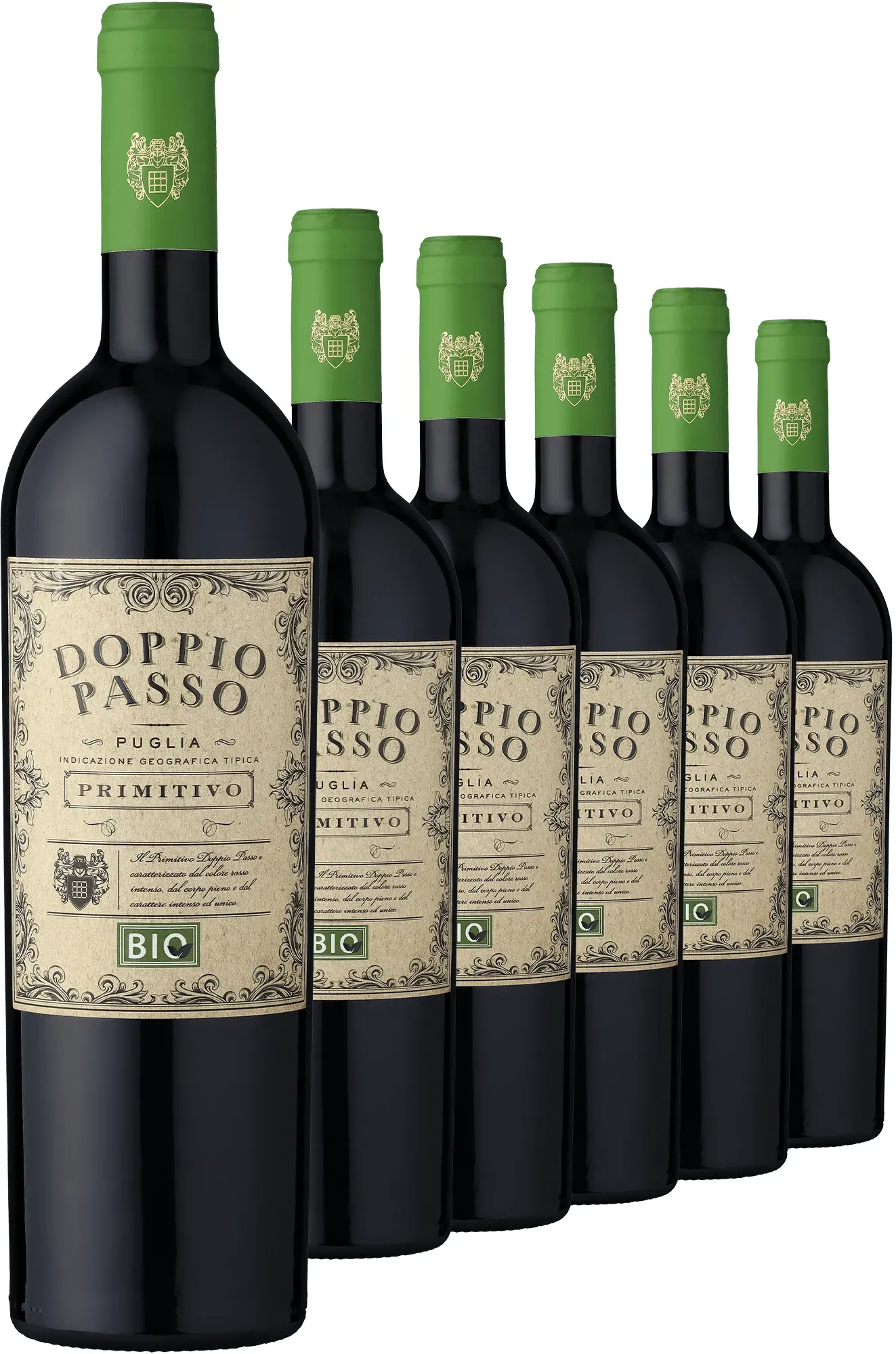 2024 Doppio Passo Primitivo – Bio im 6er-Vorratspaket