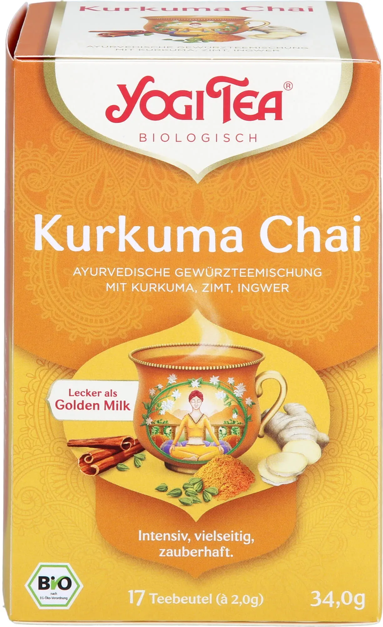 YogiTee Kurkuma Chai 17 Beutel, (35 g)