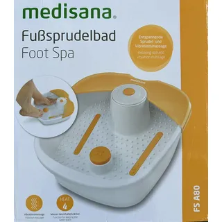 Medisana Fußsprudelbad FS A80 Fußbad Vibrationsmassage Fußmassage Warmhaltefunkt