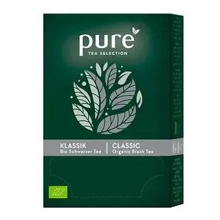 Pure Klassik Schwarzer Tee Bio-Tee 25 Portionen