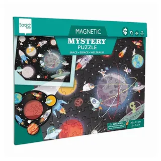 Scratch - Magnetisches Entdeckerpuzzle Weltraum