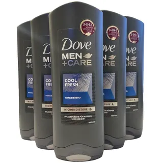 Dove Men+Care Cool Fresh Pflegedusche 3-in-1 Duschgel Duschbad für Körper,