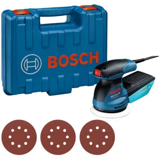 Bosch  Exzenterschleifer GEX 125-1 AE, mit 3 x Schleifblatt C470, 0601387504