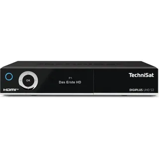 TechniSat Digiplus UHD S2 UHD/ Sat-Receiver mit TwinTuner