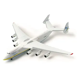 HERPA 515726 – AN-225, Antonov Airlines, Wings, Modell Flugzeug, Flieger, Modellbau, Miniaturmodelle, Sammlerstück, Metall, Mehrfarbig - Maßstab 1:500