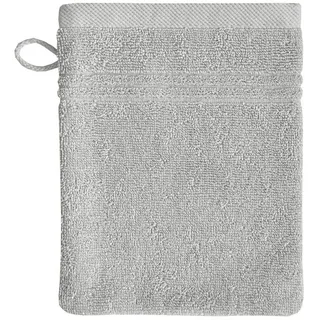 Waschhandschuh 6 x 16 x 22 cm silber