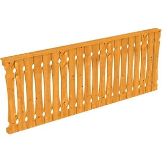 SKANHOLZ Skan Holz Seitenwand Balkonschalung 255 x 96 cm Fichte