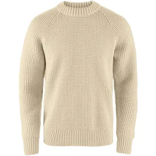 Fjällräven Övik Waffle Pullover - Light Beige