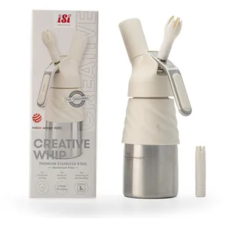 iSi Creative Whip Sahnespender 0,25 l Edelstahl weiß
