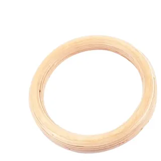 Duqulle Turnringe Holz Für Calisthenics, Gymnastik - Gymnastikringe Ringe Turnen Für Fitness 32mm, Für Heimfitnessstudio, Zugtraining, Klimmzüge Und Dips (Hebeseil Nicht Im Lieferumfang Enthalten)