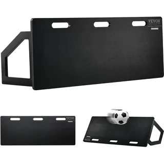 Vevor Fußball Rebound Board, Tragbares Bounce Board 1150 x 450 mm, HDPE Rebounder Wand Rebound Equipment, Kinder & Jugendliche, Trainingsboard, Rebounder Kicker für Fußballtraining, Schwarz