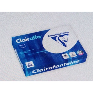 500 BLATT KOPIERPAPIER CLAIRALFA DIN A 4 WEISS 80g