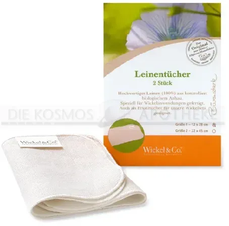 LEINENTÜCHER 12x28 cm 2 St
