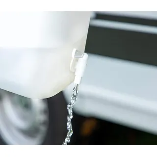 CARTREND Wasserkanister 10 Liter Kunststoff Weiß