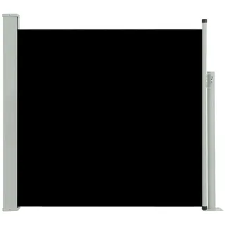 vidaXL Ausziehbare Seitenmarkise 170×300 cm Schwarz
