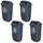 50 L anthrazit 4 St.