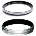 Fujifilm Weather-Resistant Kit für X100V (49 mm, Schutzfilter), Objektivfilter, Silber