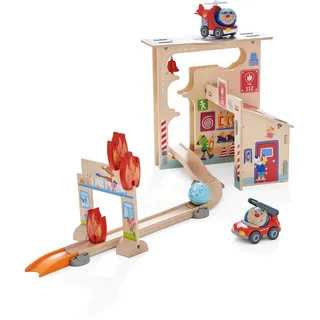 HABA Kullerbü Spielbahn Feuerwehrwache (304847)