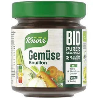 Knorr Gemüse Bouillon Bio purer Geschmack mit 35% Gemüse und Kräutern 100 g