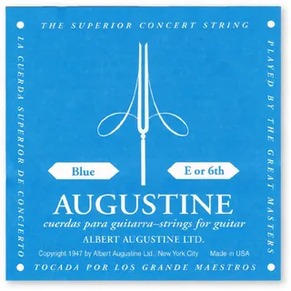 AUGUSTINE Blue Label Saiten für Klassik Gitarre - E6