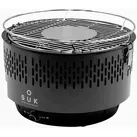 Tischgrill Schwarz mit Aktivbelüftung