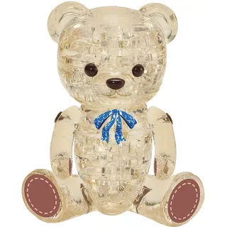 HCM Kinzel Crystal Puzzle - Bär Henry Hellbraun
