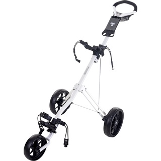 Fast Fold Force Golf-Trolley mit 3 Rädern, weiß,