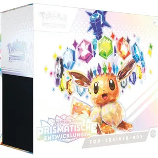 Pokémon Karmesin & Purpur Prismatische Entwicklungen Top-Trainer-Box