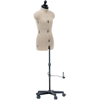 Dritz My Double Designer Verstellbare Schneiderpuppe, Torso: Petite, elfenbeinfarben