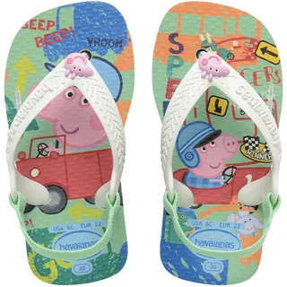 havaianas Baby Peppa Pig Unisex Kinder FlipFlop White/White 20 EU