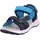 Jungen Criss Cross Sandale blau Türkis 8040 27 EU
