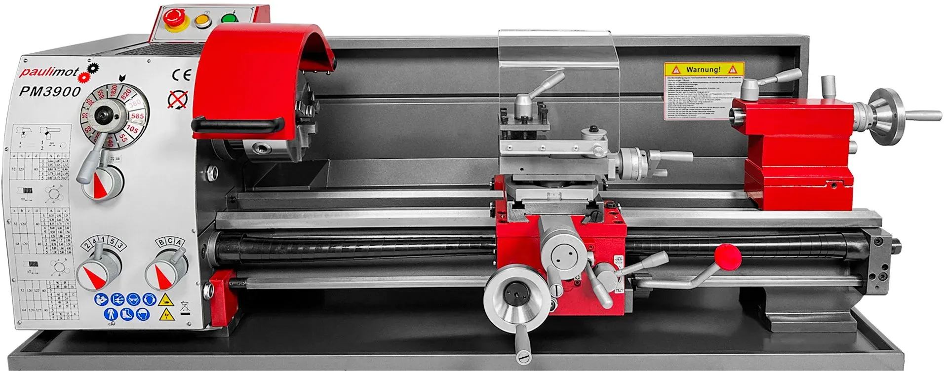 Drehmaschine PM3900 mit 400 Volt Motor