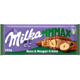 MILKA Nuss Nougat Schokoladentafel 300 g