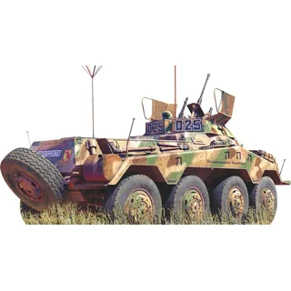 MiniArt Mini Art 35410 1:35 Sd.Kfz 234/4 Panzerspähwag m. Int. - originalgetreue Nachbildung, Modellbau, Plastik Bausatz, Basteln, Hobby, Kleben, Modellbausatz, Zusammenbauen, unlackiert