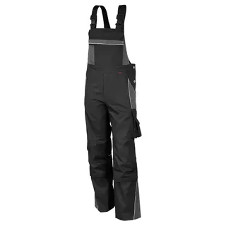 QUALITEX HIGH QUALITY WORKWEAR QUALITEX WORKWEAR Latzhose PRO schwarz/grau, Größe: 48