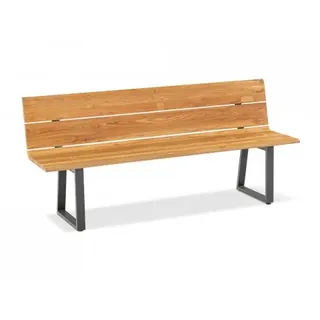 Bank Aluminium Teak geölt