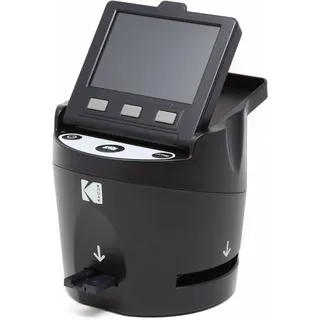 Kodak SCANZA Digital Film Scanner Filmscanner Durchlichteinheit, Integriertes Display, Digitalisierung ohne PC, TV-Ausgang, Super 8 Rollfilme
